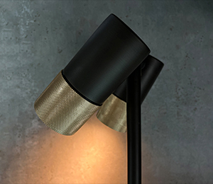 Tube Double Path Light & Bollard